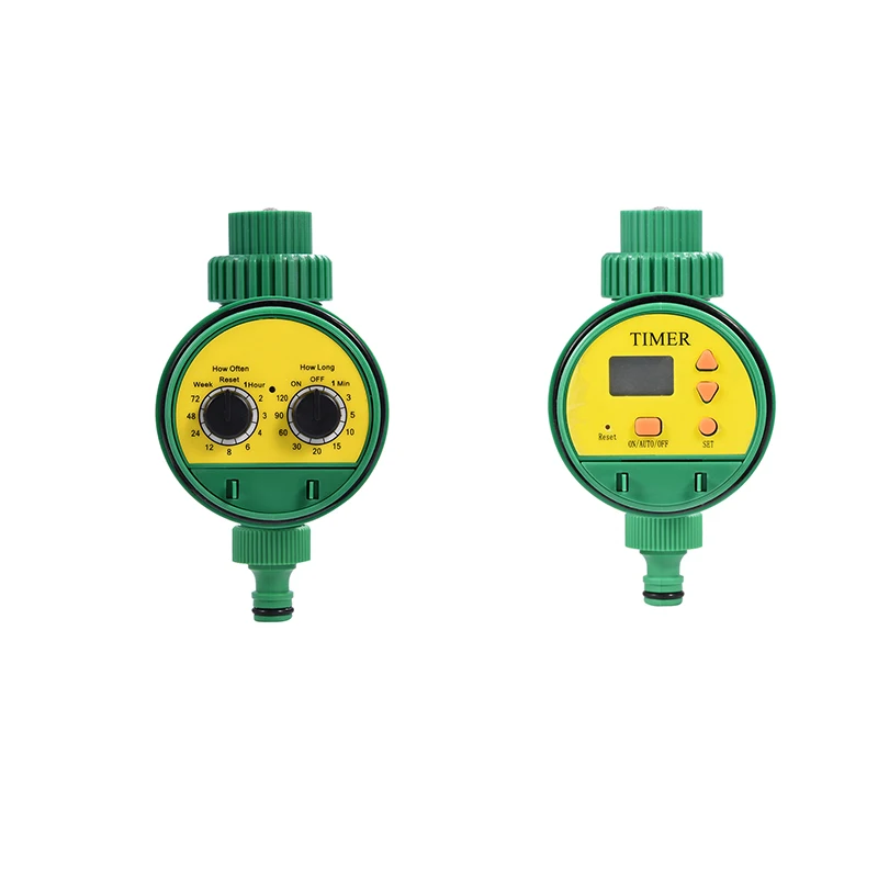

Multi-function Garden Water Timer Two Dial Automatic Electronic Watering Timer Garden Irrigation Controller Irrigation Timer