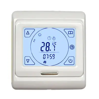 

M9.716 HVAC 16A Touch Screen Weekly Programming Floor Heating Temprature Switch Thermostat