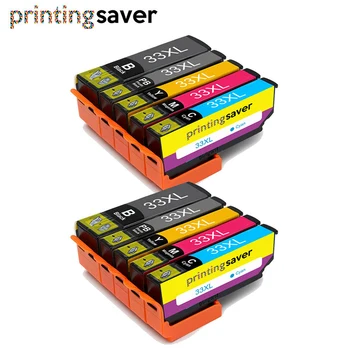 

10 Pack T33 33XL T3351-T3354 Ink Cartridge Compatible For Epson Expression Premium XP-530 XP-630 XP-635 XP-640 XP-830 XP-900