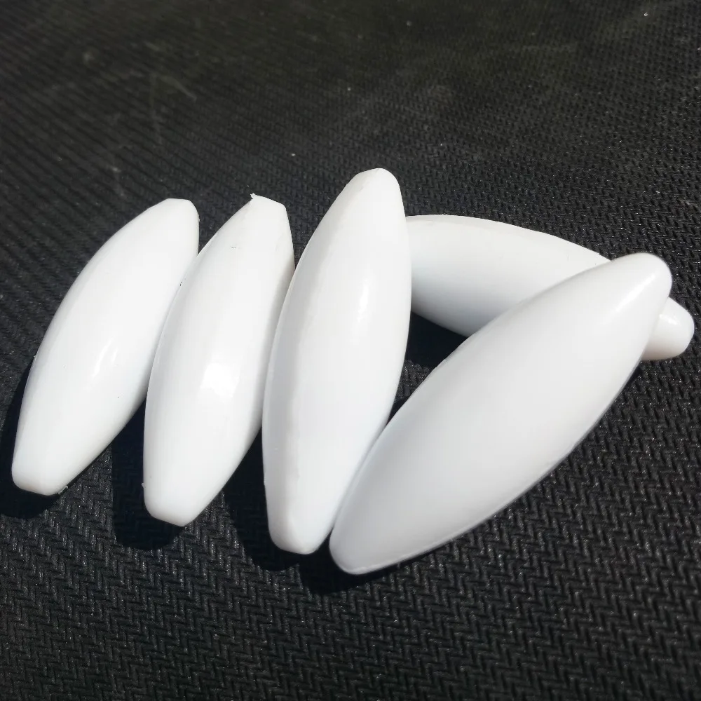 A17x50mm большой размер PTFE магнитная мешалка мешалки PTFE стержень Spinbar, упаковка из 5 шт