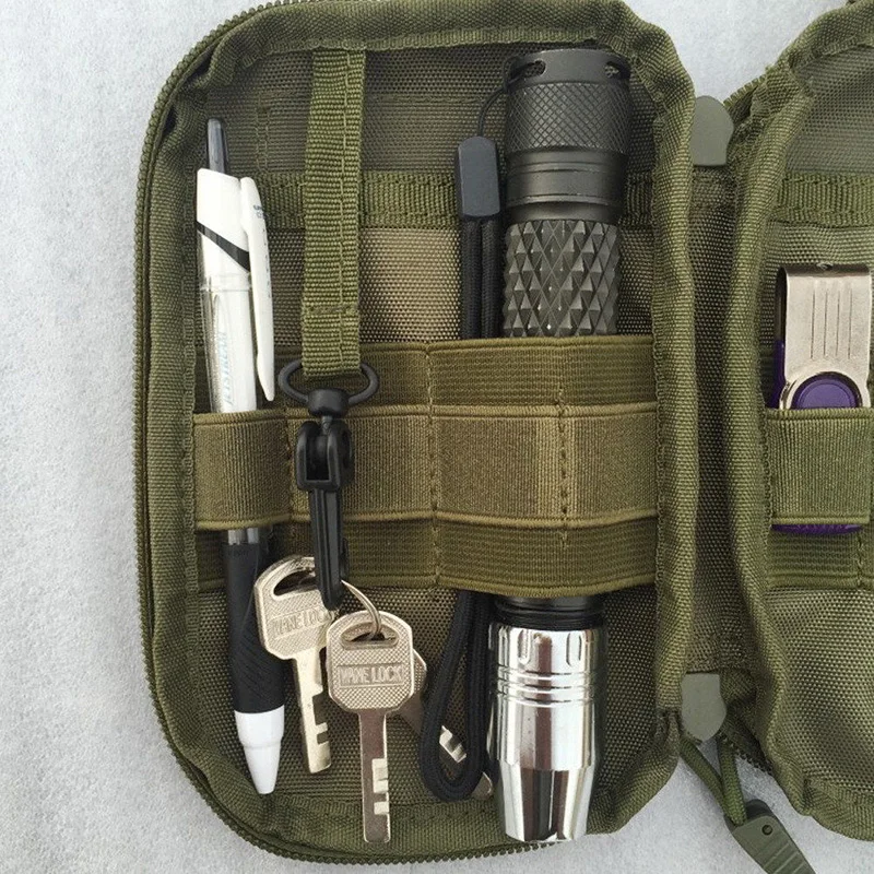 New 1000D Tactical Waist Bag Outdoor Sport Molle Military Waist Fanny Pack Mobile Phone Case for SAMSUNG Sport Bag #683