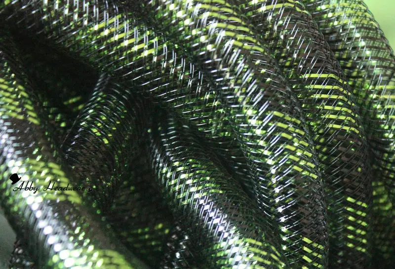 Non Metallic Black w/ Green Tubular Crin cyberlox fall hair extensions60 yard | Дом и сад