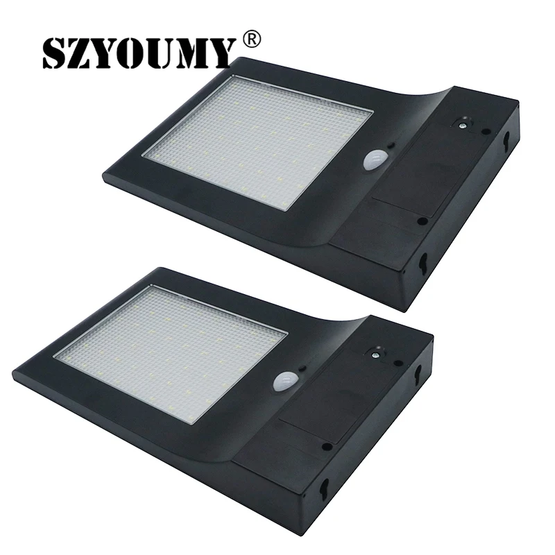 

SZYOUMY Solar Light 850Lm 48 LEDS Solar Outdoor Lamp Security Wireless Waterproof With PIR Motion Sensor For Garden Yard Garage