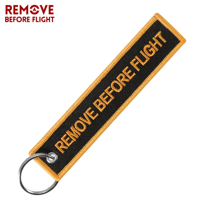 3 шт./лот модные caveiro брелок для автомобилей и мотоциклов remove Before Flight черный золотистый брелок для ключей ключ ярлык безопасности, брелки для ключей