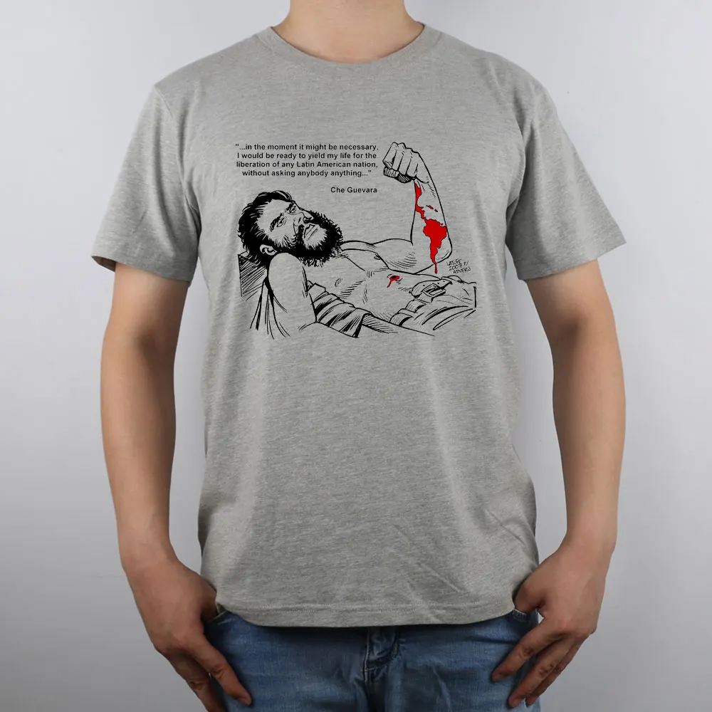 

Che Guevara As was Che on the 40th Anniversary of his martyrdom Che Guevara Tunisia Jasmine Re T shirt New Design High Quality
