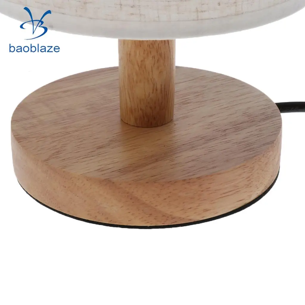 Baoblaze EU Standard Bedside Lamp Light Shade Cover Fabric Lampshade Bar Cafe Bedroom Office Study