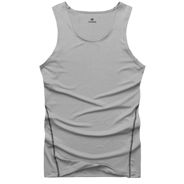 Stylish Training Vest Tight S XXL Men Vest Tops Wicking Comfortable