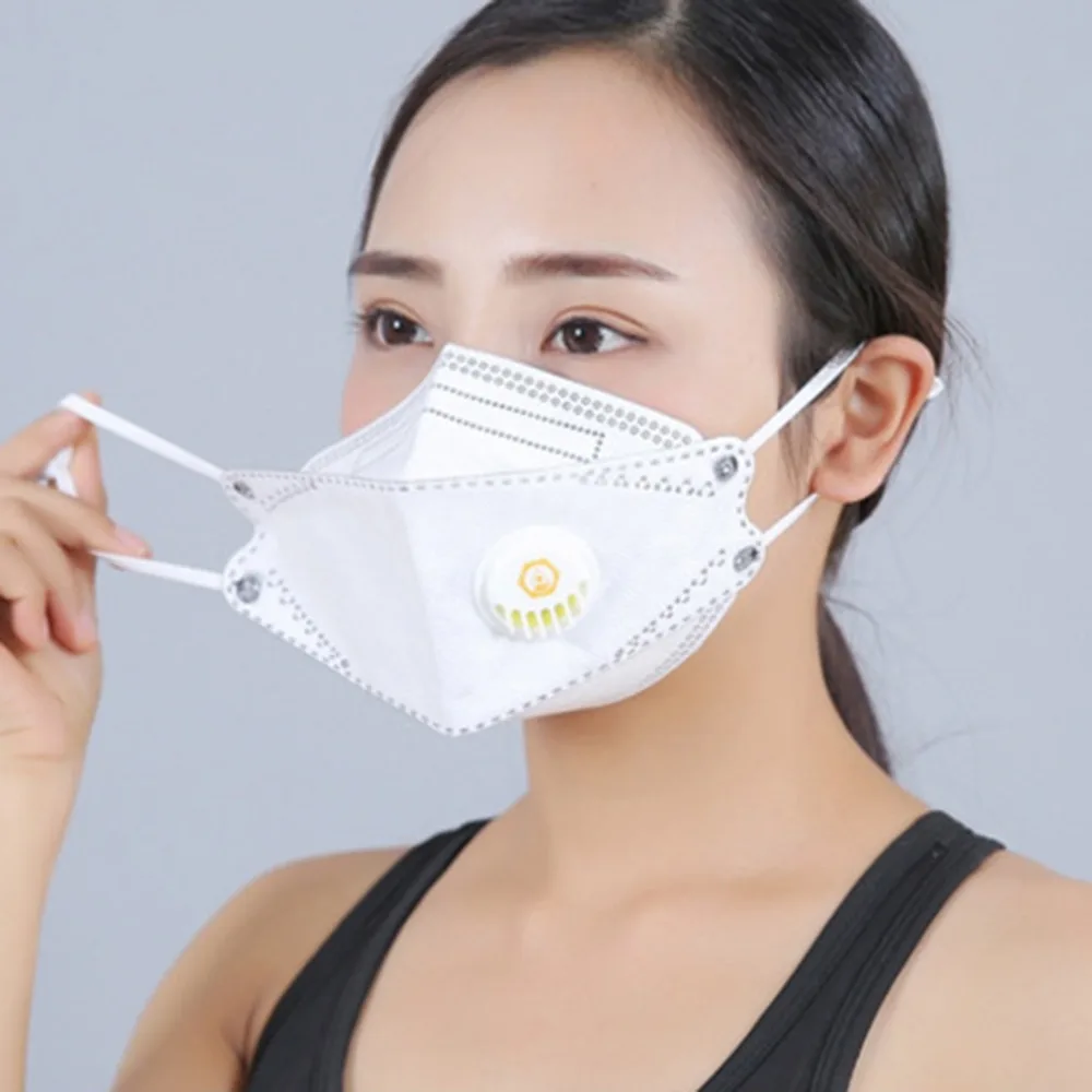 

Unisex PM2.5 Anti Pollution 3D Respirator Graphene Non-Woven Filter Dustpoorf Mouth Mask Multi Layer Adjustable Mouth-muffle