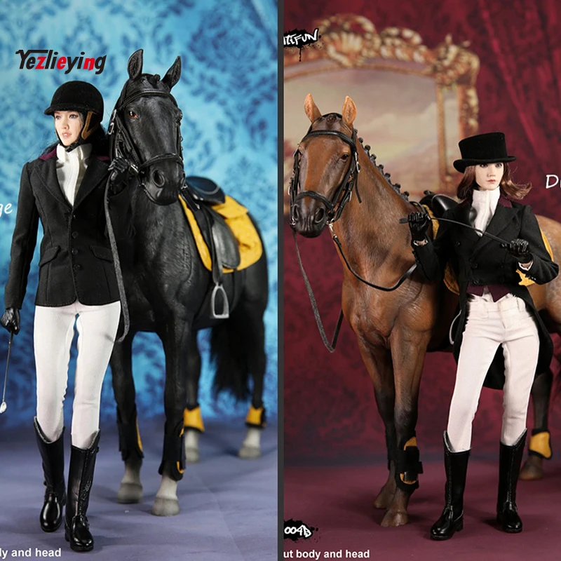 

MR.Z MULTIFUN 1/6 scale Women's clothing + horse dressage MF004 Equestrian clothing suit model for 12-inch action characters