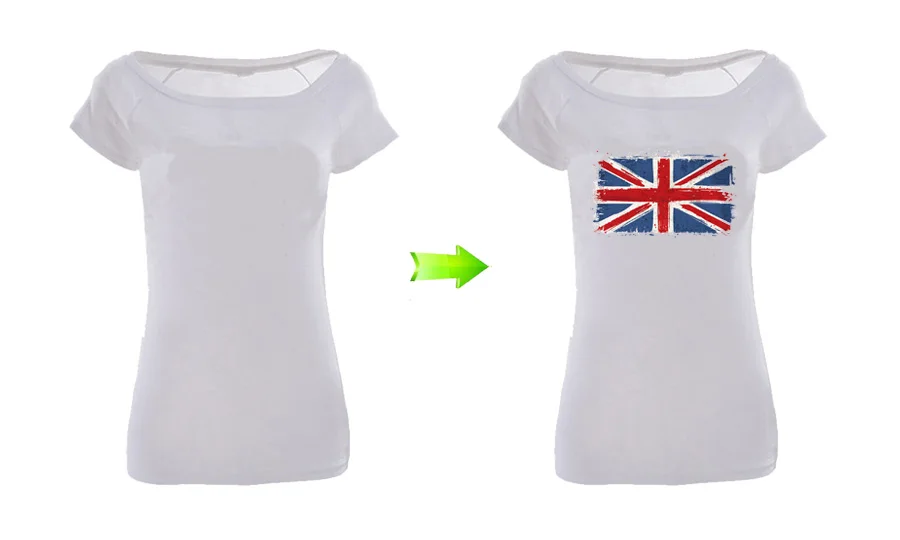 Colife Флаг Великобритании патчи для одежды украшения футболки платья DIY аксессуары аппликации легко печать бытовые утюги