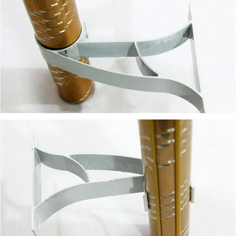 1 пара алюминиевых каркасных кронштейнов для каркасных палочек без буровых приспособлений кронштейн штанги белый