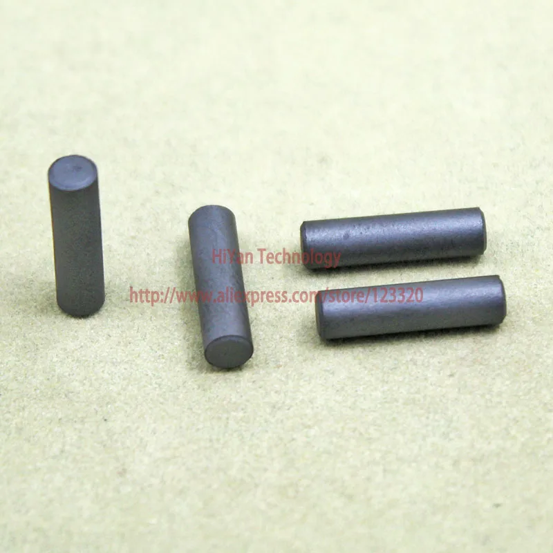 

100pcs/lot 4mmx15mm Ferrite Magnet Rod Bar For Inductor & Radio Antenna