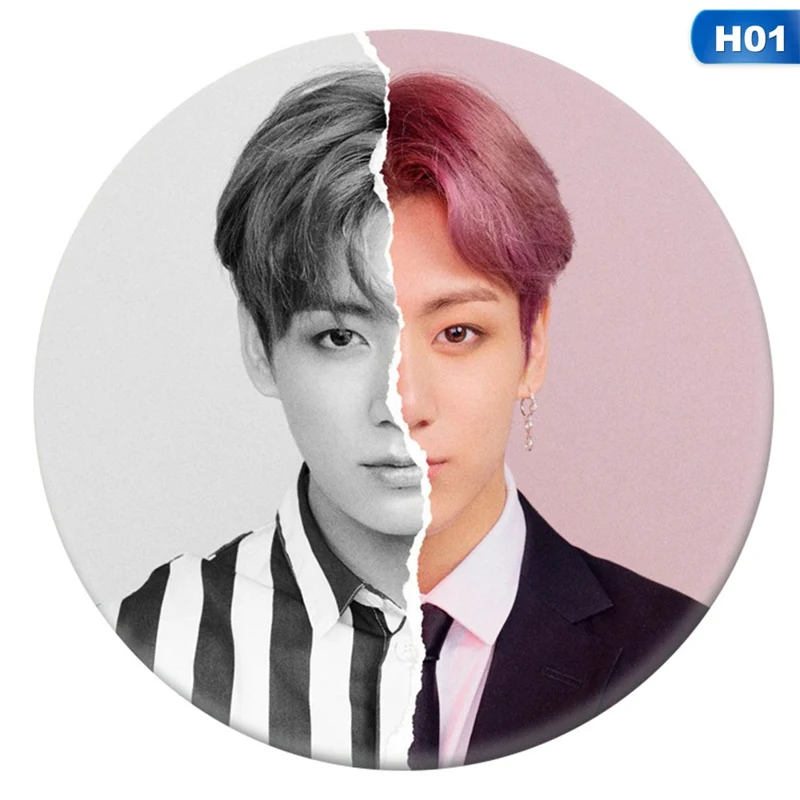 

Boys 2019 New Album Tear Concept Photo Version Brooches Fashion Badge Accessories
