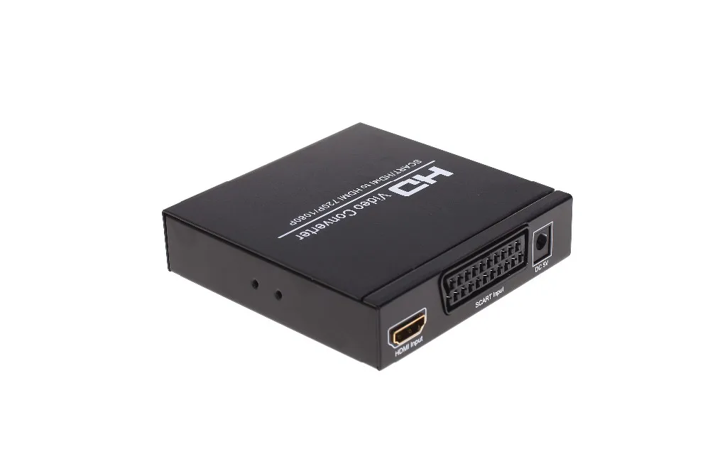 SCART+ HDMI в HDMI конвертер 1080p HD видео конвертер для HDTV XBOX360 PS3 DVD WII STB HDMI сплиттер