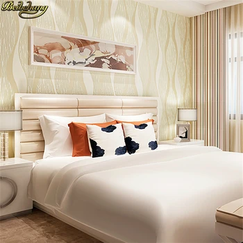 

beibehang Wave Lines Stripe wallpaper roll non-woven wallcovering classic glitter wall paper background wall wallpaper for rolls