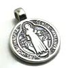 Newest 30mm 316L Stainless Steel Saint Benedict of Nursia CSPB CSSML NDSMD Christianity Catholic Church Jesus Pendant 6