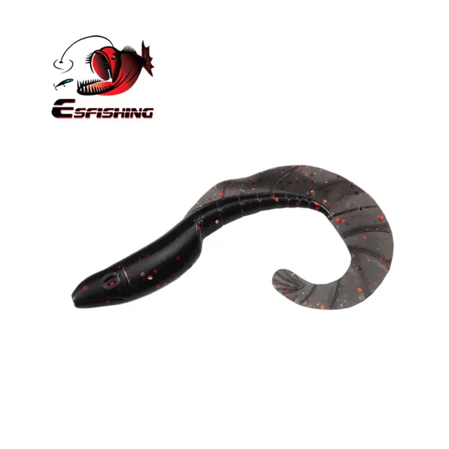US $3.52 KESFISHING Fishing Lure Soft Silicone Dragon Hog 9cm 10pcs 4.6g Grub Lure Edible Crankbait Wobbler 