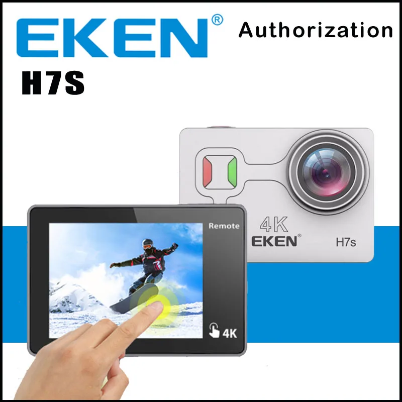 EKEN H7s Action Camera Ultra HD 4K 30FPS WiFi 2.0&quot 170D Go Underwater Waterproof Pro Helmet Cam Remote Sport | Электроника