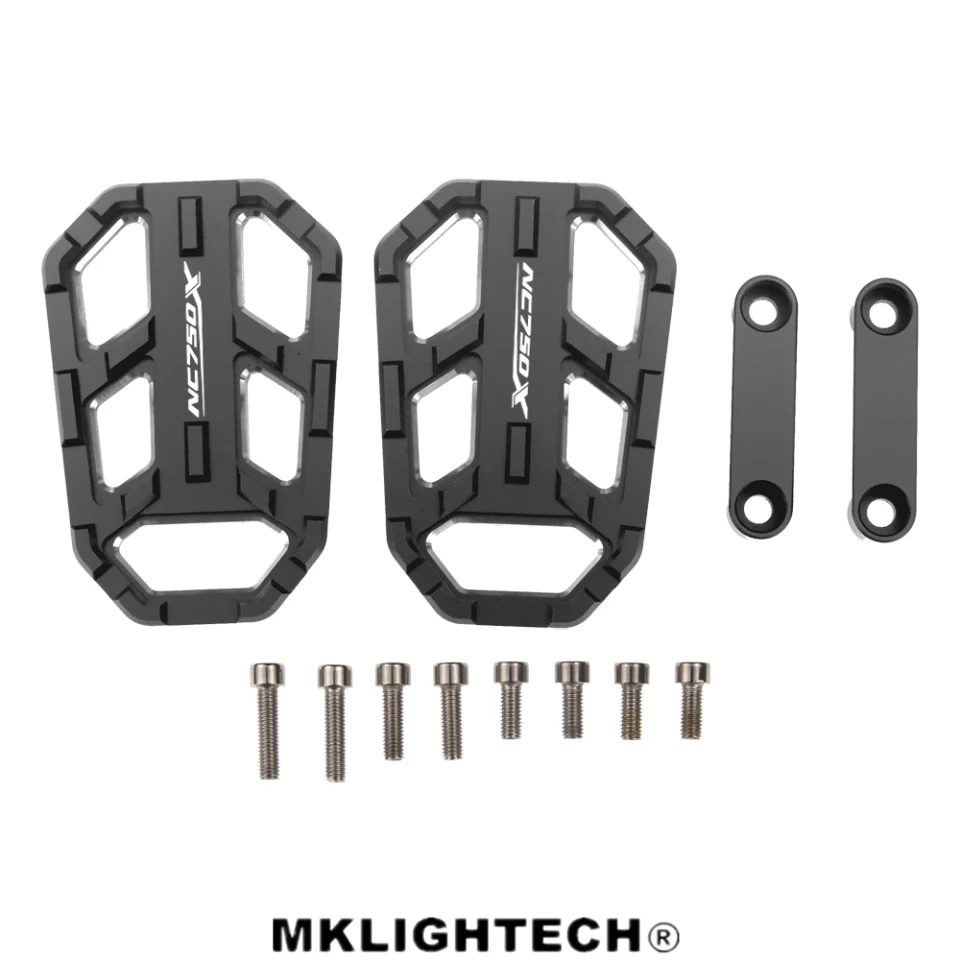 

MKLIGHTECH Motorcycle Accessories FOR HONDA NC750X NC750 X NC 750X 2012-2019 CNC Aluminum Alloy Widened Pedals