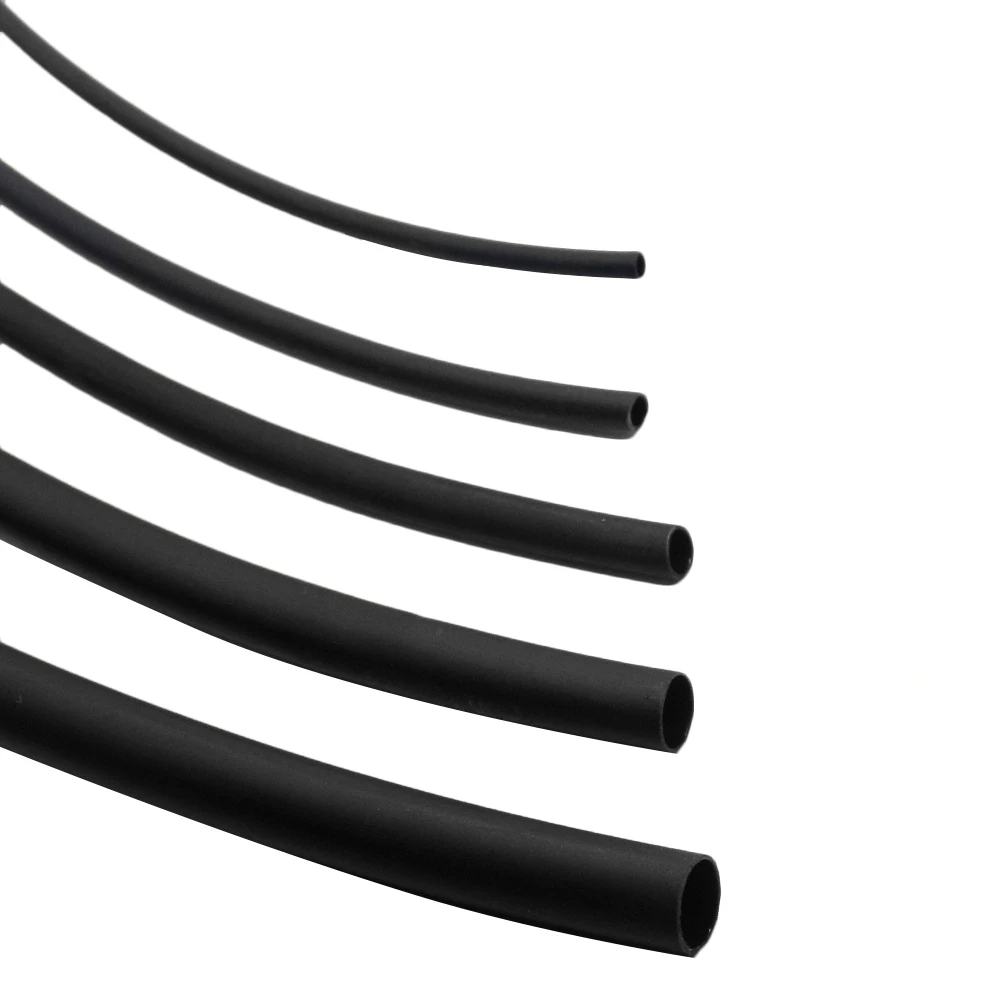 5 м 10 мм термоусадочные изоляционные трубки термоусадочные трубки напряжение 125 Цельсия черная трубка провода обёрточная бумага кабель комплект внутренний диаметр