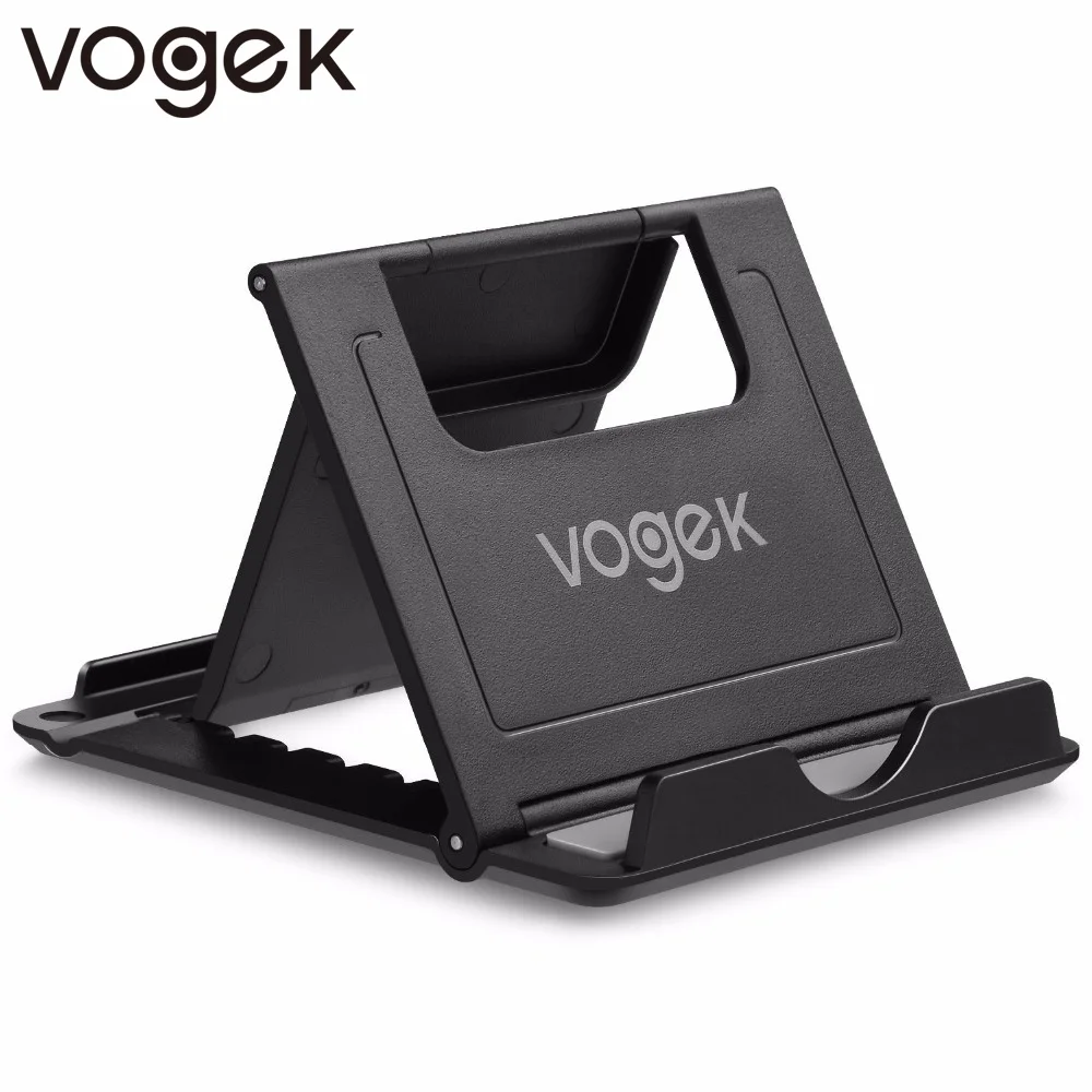 

Vogek Mobile Phone Holder/Stand Universal Desk Phone Holder Foldable Tablet Stand Holder For iPad/iPhone Xiaomi Huawei Samsung