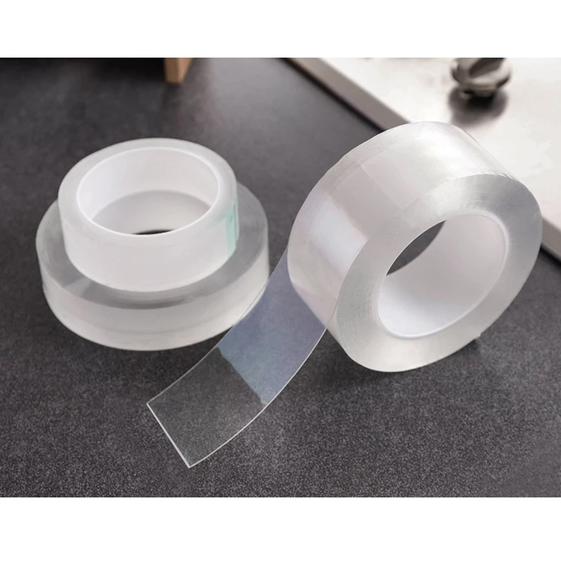 

5M/3Meters Waterproof Mildewproof Anti-fouling Gap Seal Tape Kitchen Bathroom Transparent Tape Sink Gap Toilet Corner Line