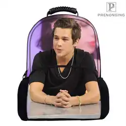 На заказ 17 дюймов austin-mahone рюкзак 3D печать школа женщины мужчины дорожные сумки мальчики девочки книга компьютеры сумка # 181023-002-austin