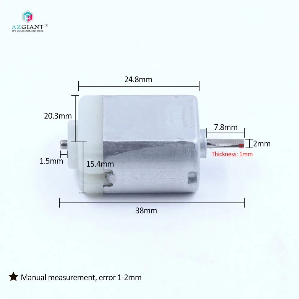 

AZGIANT auto parking reverse rearview mirror folding motor for BYD S6 S7 M6 G5