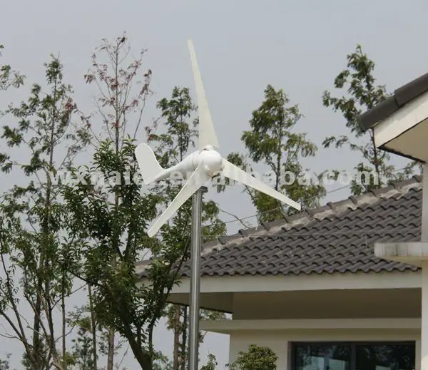 500w AC 24v output voltage windmill generator/low starting up wind