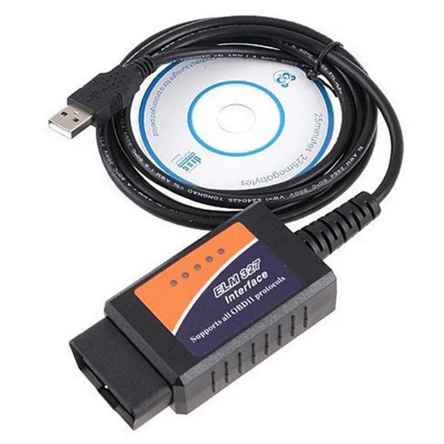 Newest ELM327 USB OBD2 V1.5 Diagnostic Tool Vcds USB Interface Tool Auto Code Scanner Tool OBDII