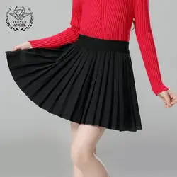 2018 новая юбка-пачка для танцев юбка-пачка детские юбки черный рябить юбки для девочек Vetement Enfant Fille 110 -170 см