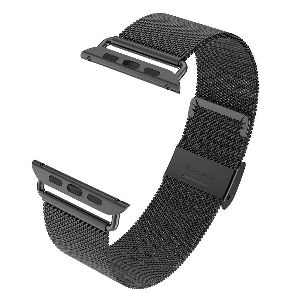 Ремешок для часов HOCO Milanese Loop для Apple Watch Series 5 4 3 2 1 ремешок 44 мм 42 мм 40 мм 38 мм сетчатый Браслет из нержавеющей стали
