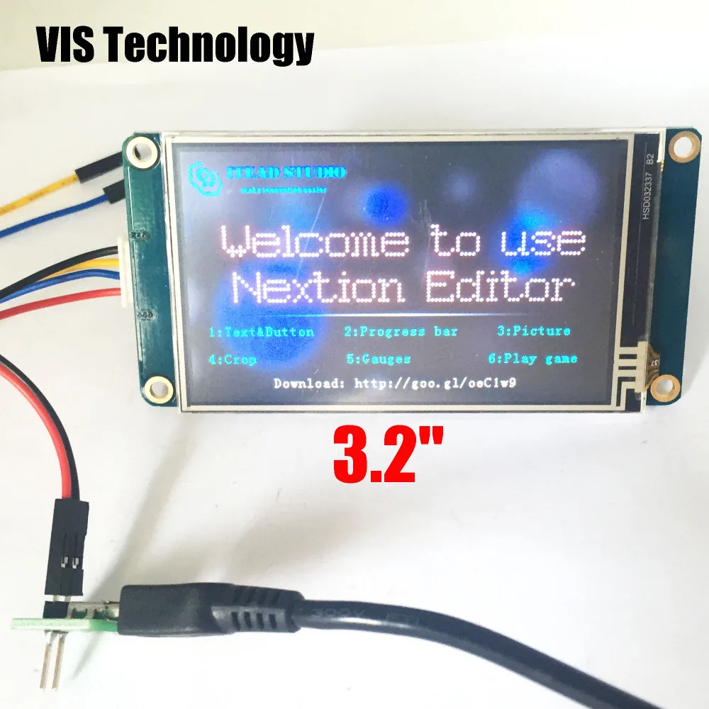 3," Nextion NX4024T032 Basic HMI умный UART серийный сенсорный TFT ЖК-дисплей панель для Raspberry Pi SLA принтер