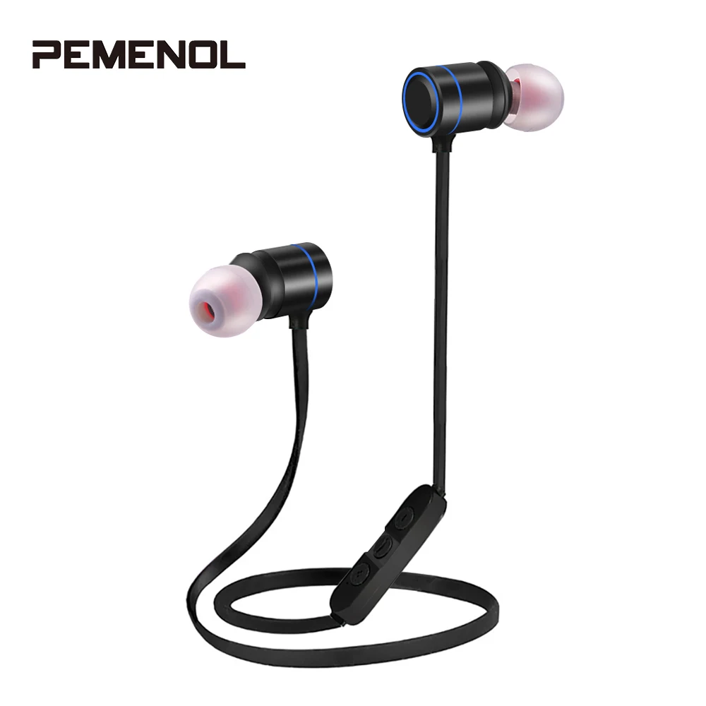 

HD Sterero Sound Bluetooth Earphone Sport Earbuds With 4.2+EDR Noise Reduction Headphones With Microphone Bluetooth Headset New