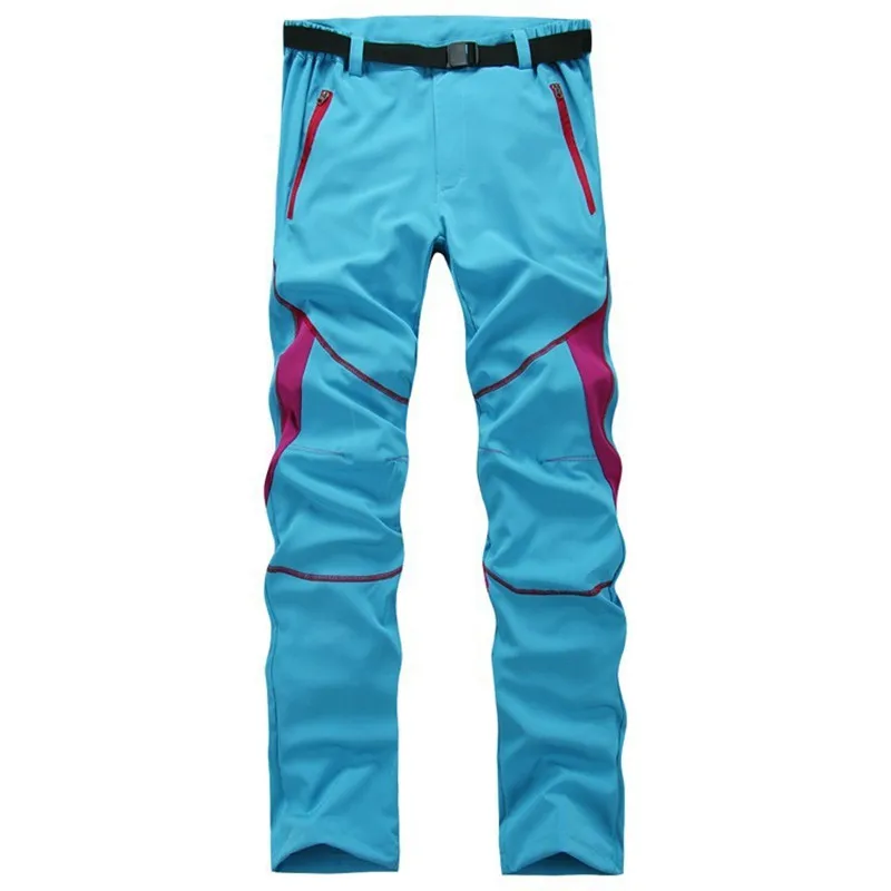 Al aire libre de secado rápido pantalones de senderismo viajes anti-UV transpirable de los hombres de las mujeres amantes de viaje de senderismo pesca de Camping mujer Pantalon