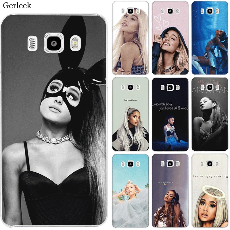 Gerleek Cell Phone Case For Samsung Galaxy J1 J2 J3 J5 J7 Hard Cover Sexy Cat Ar Ariana Grande Newest Super Cute | Мобильные