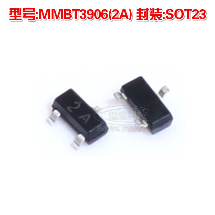 Новый MMBT3906 SOT 23 Silkscreen 2A PNP транзистор 0.2A 40V 3906 SOT23|transistor|transistor 2atransistor pnp |