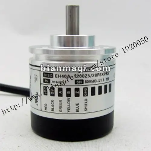 

The meaning Seoul record Eltra EH40A1200Z5 / 28P6XPR2 rotary encoder Shaft 6mm1200 line