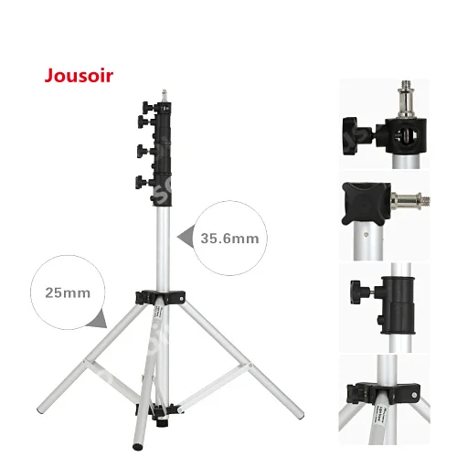  Falcon Eyes Lightweight Light Stand Portable Adjustable Light Stands 4 Sections DSLR Camera Tripod 