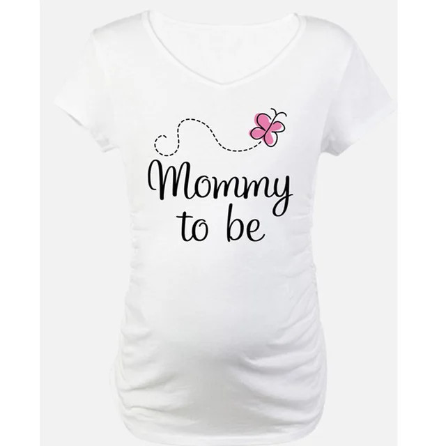 Одежда для беременных; забавная Футболка для беременных женщин; большие размеры 3XL; летняя футболка; Premaman; zwangerschaps kleding - Цвет: 8