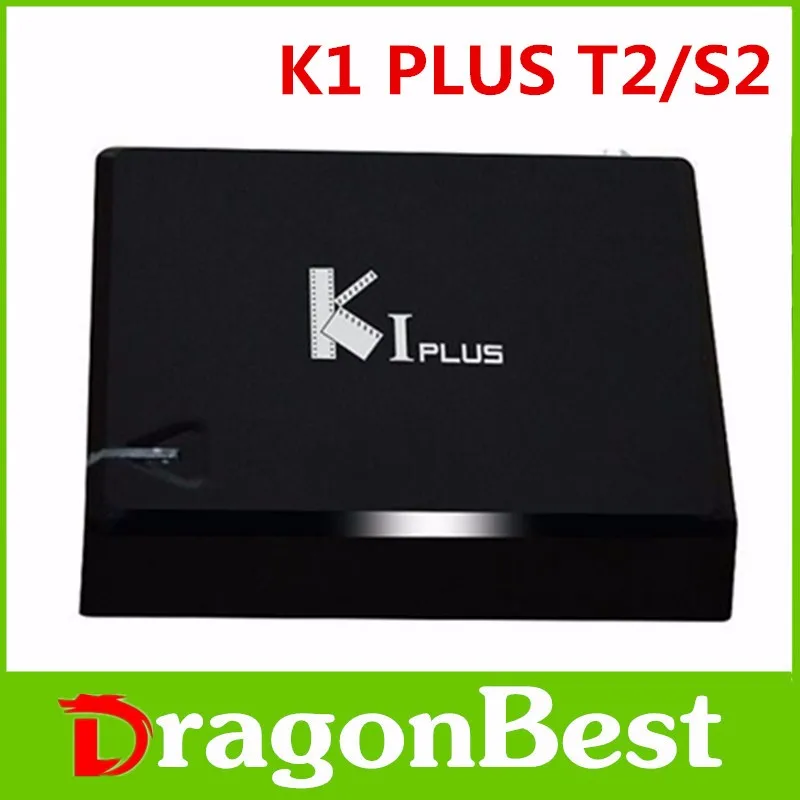 1 шт. КИ PLUS S2 T2 S905 Amlogic Quad core Поддержка 64-разрядных DVB-T2 DVB-S2 Г/8 Г 1080 P 4 К Android 5.1 TV Box Ccamd