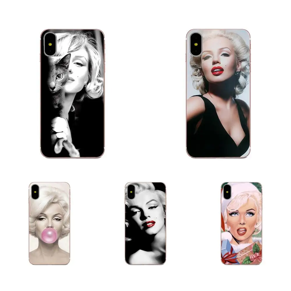 

Diy Painted Phone Accessories Case For Xiaomi Mi3 Mi4 Mi4C Mi4i Mi5 Mi 5S 5X 6 6X A1 Max Mix 2 Note 3 4 Marilyn Monroe