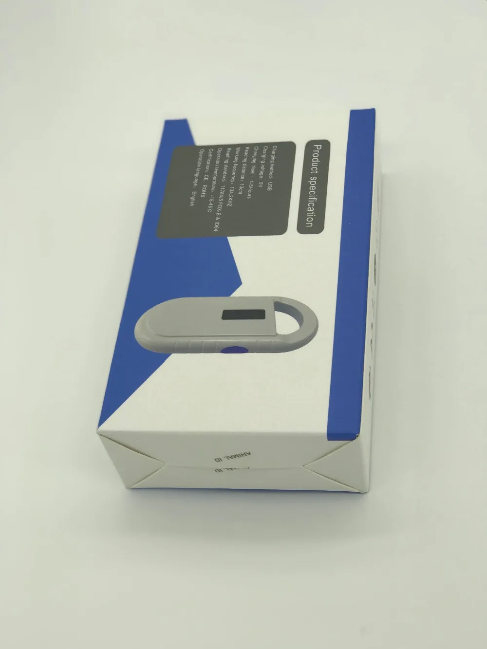  Readell ISO FDX-B Pet RFID Chip Reader OLED Display Portable Animal Microchip Scanner for Dog Cat