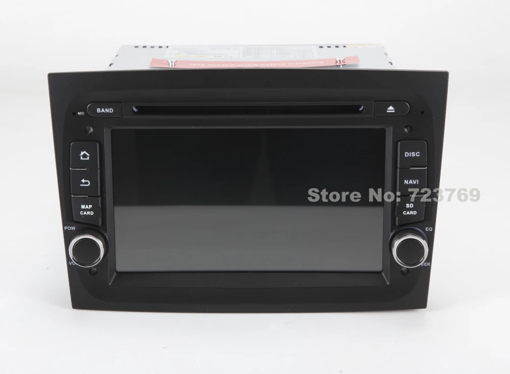 Flash Deal 4G RAM, 7 inch Android 9.0 Car DVD Player GPS Navigation System Media Radio Stereo For Fiat Doblo 2015 2016 TPMS DVR DAB+ OBD2 21