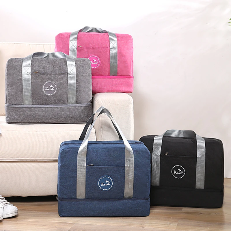 

Foldable Travel Bags Large Capacity Clothes Shoes Suitcase Organizer Waterproof Tote Zipper Pouch Luggage Accessories Supplies