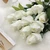 20pcs/set Rose flowers bouquet Royal Rose upscale artificial flowers Silk real touch rose flowers home wedding decoration 29