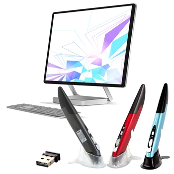 

Universal 2.4GHz USB Wireless Mouse Optical Pen Mouse Adjustable 500 / 1000DPI for Laptops Desktops Computer