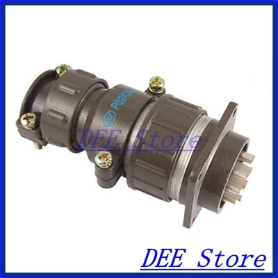 

AC 250V 25A 12 Pins Aviation Circular Connector Adapter Caedw