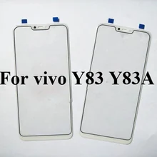Pcs para vivo Y83 2 Y83A Outer Lente de Vidro para vivo Y 83 Y 83A Touchscreen Tela Externa da tela de Toque tampa de vidro sem flex