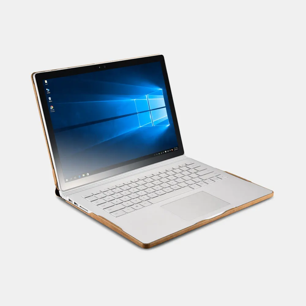 Кожаный кейс для ноутбука для Surface Book 2 защитный рукав съемный чехол-книжка для microsoft Surface Book 13,5 дюймов